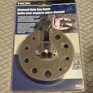 NEW ROK Diamond Hole Saw Guide
